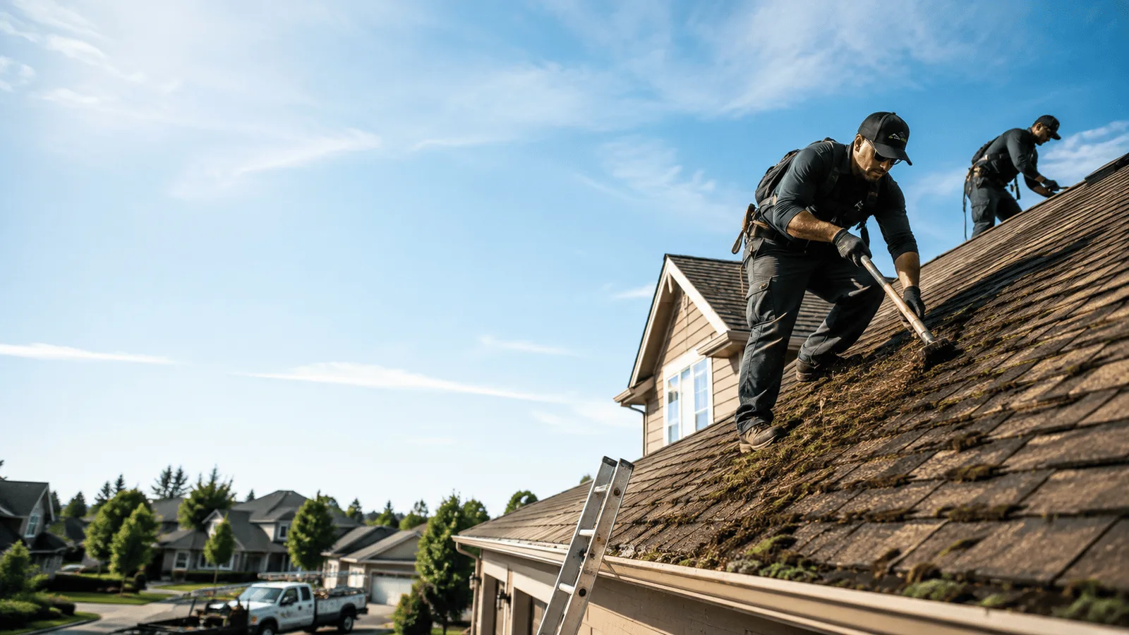 Roof Moss Removal in Niagara, WI near me